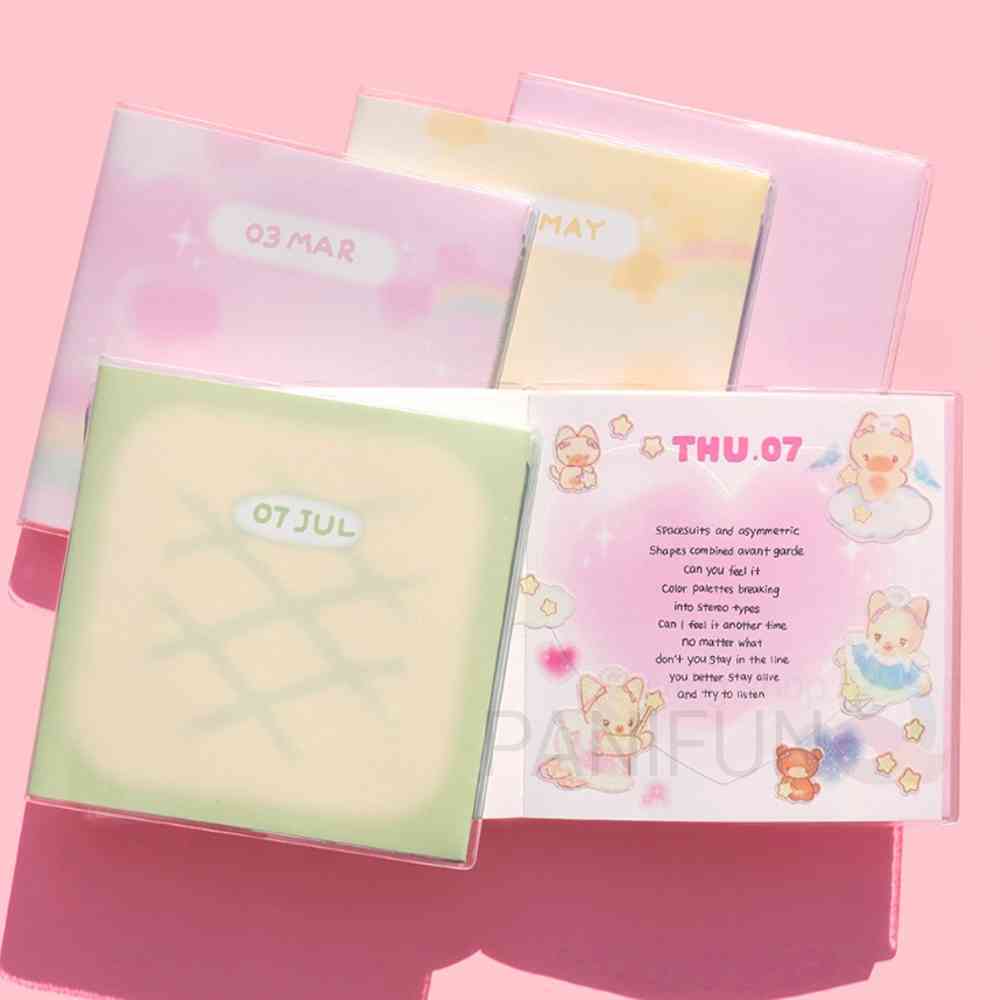 틴틴 한달 노트 무지 모눈 얇은수첩 그림공책 드로잉다이어리 : 데이비유통