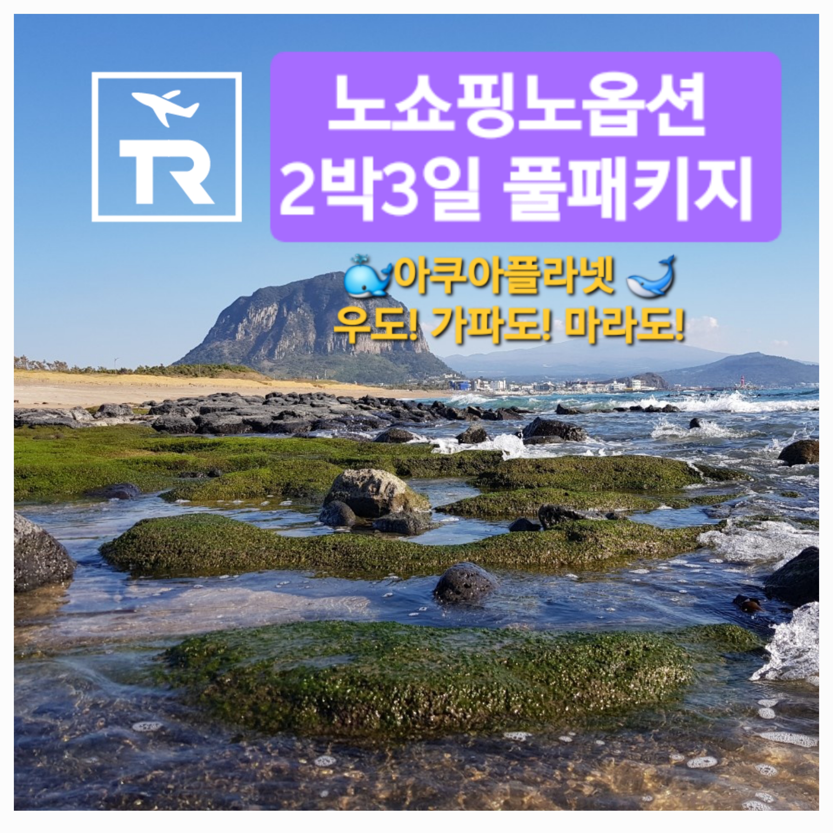 제주도패키지 노쇼핑노옵션 2박3일 제주버스투어 가족 효도 단체여행관광 미니버스대절 홈쇼핑 : 친절한기사제주도자유여행