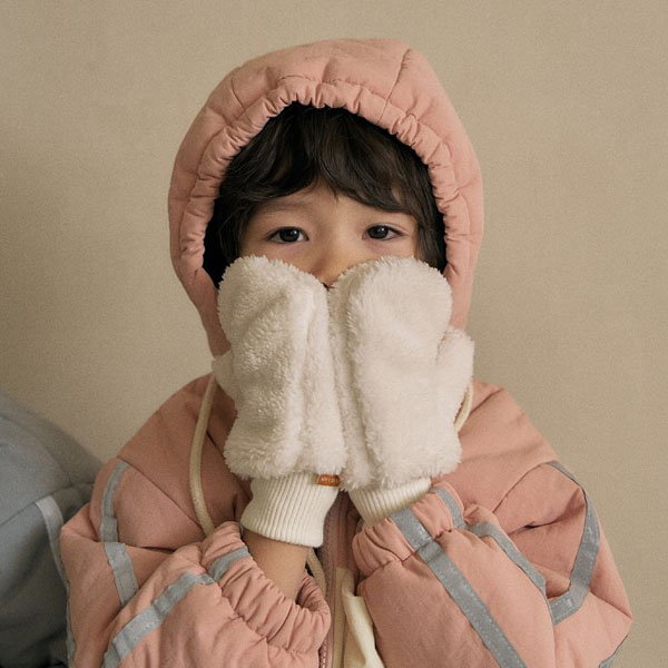 히얼아이엠 킨더장갑 (던블루/라떼베이지/모브라벤더/뮤트차콜/밀크/버터옐로우/피우더핑크/허니멜론/카멜스타/네이비스타) Onesize(2... 