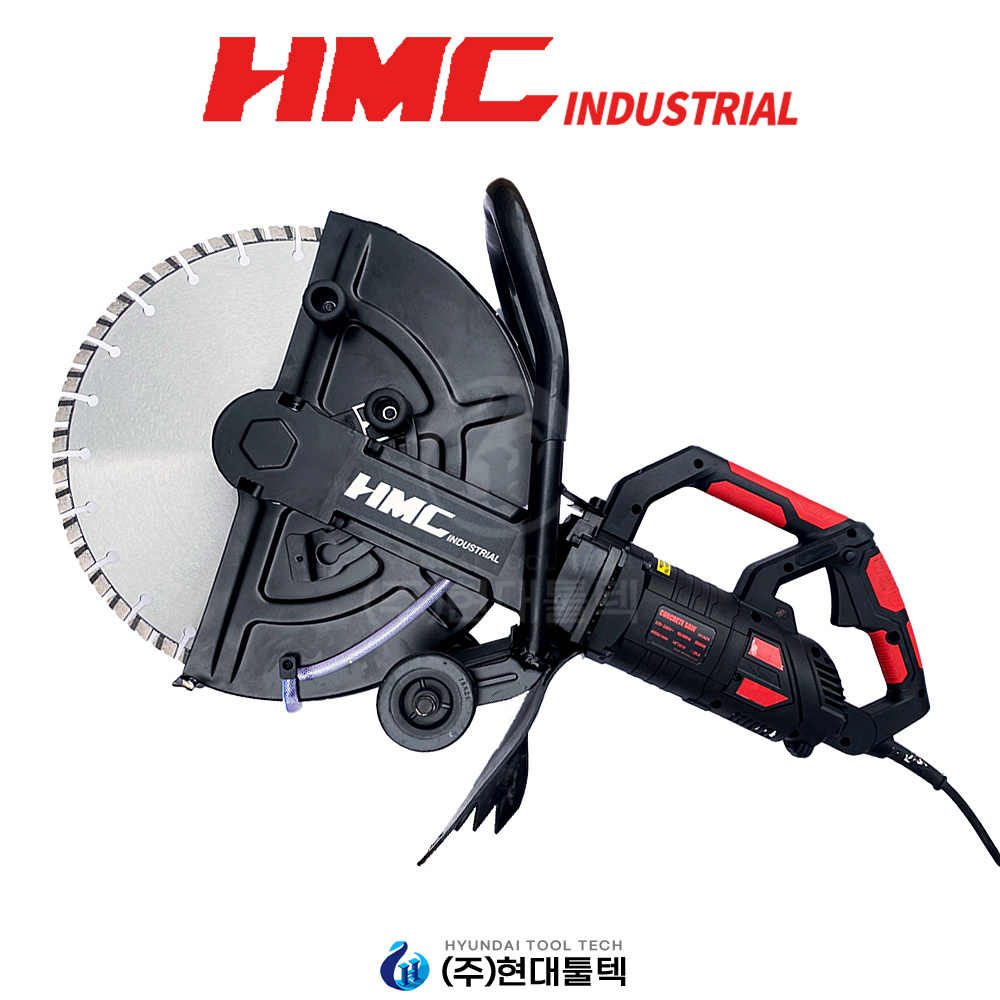 HMC 400mm 3500W 유선 전기 벽면절단기 HMC16 벽체 석제 핸드컷팅기 파트너 : 현대툴텍