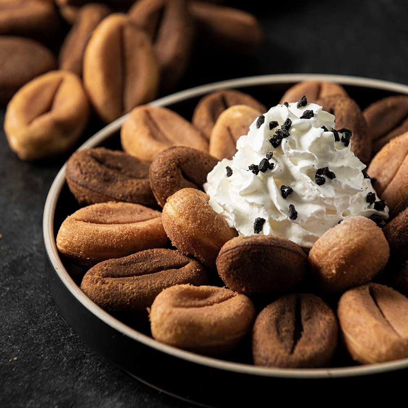 커피콩빵 완제품1봉( 50개) 커피빵 콩빵 디저트 /플레인맛,커피맛 : 더빅윈