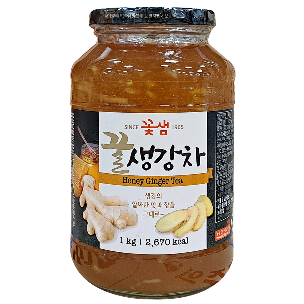 꿀 생강차 1kg/꽃샘식품 : 푸드엔마트