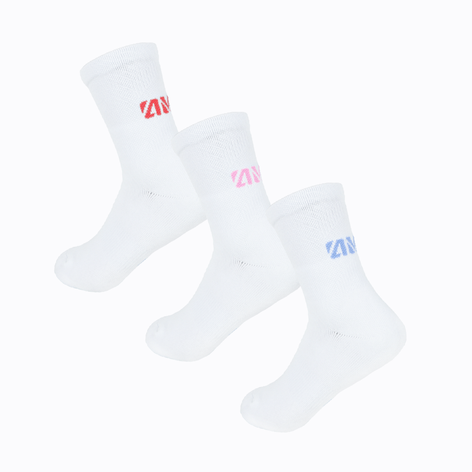 A.M.A 고성현양말 에이엠에이 크루삭스 국대양말 장목 컬러 로고 충격 흡수 스포츠양말 : AMA Store