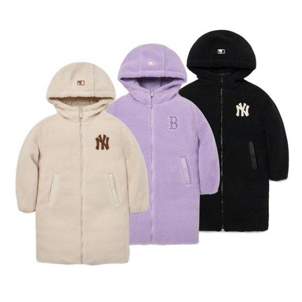 [MLB KIDS] 엠엘비 키즈 정품 베이직 리버서블 후리스 덕 롱패딩 (7ADJB0926) : FACTORYOUTLET