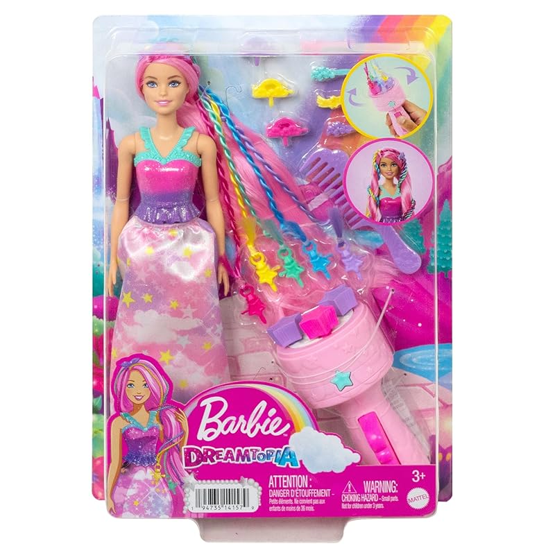바비(Barbie) 빙글빙글 돌아서! 간단한 헤어 어레인지/영화 바비에 등장! 입히는 인형 인형, 액세서리 세 : 요로즈토끼