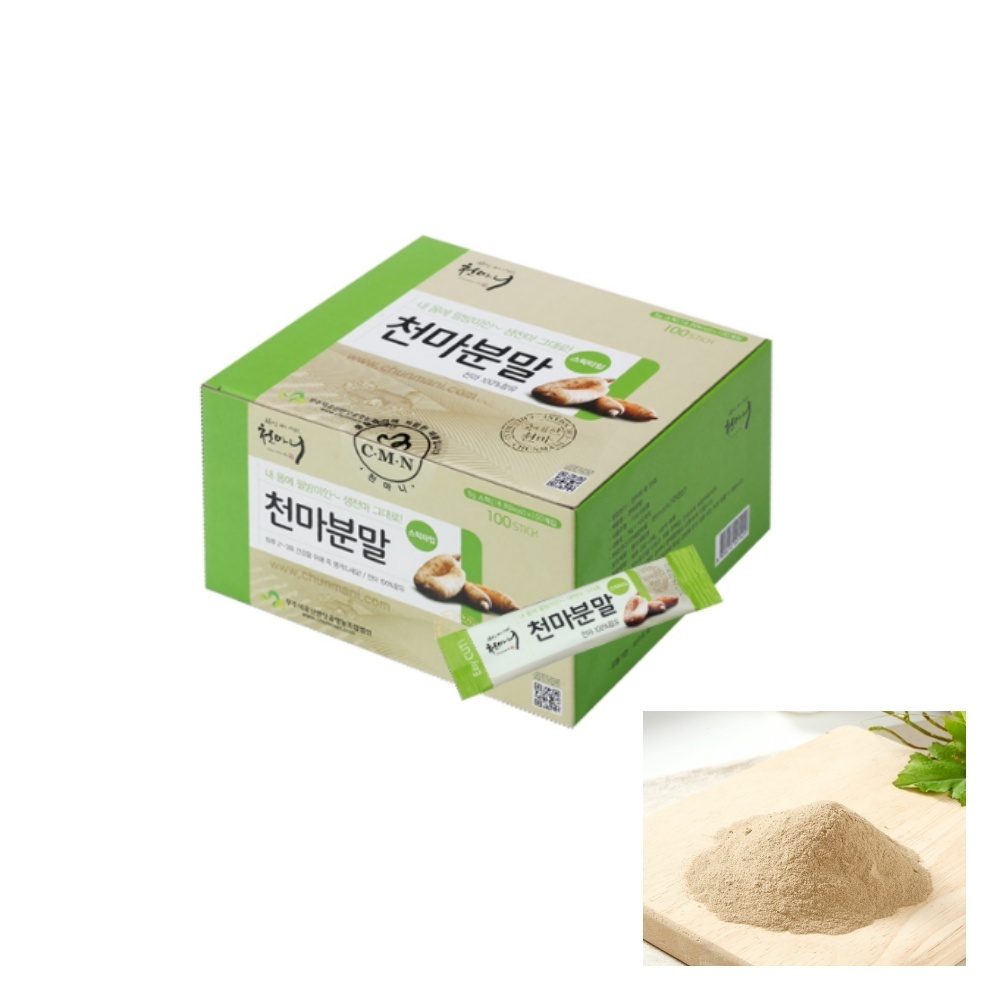 국내산 무주 천마분말스틱 100포 가족선물 천마니 : 비엔에스글로벌