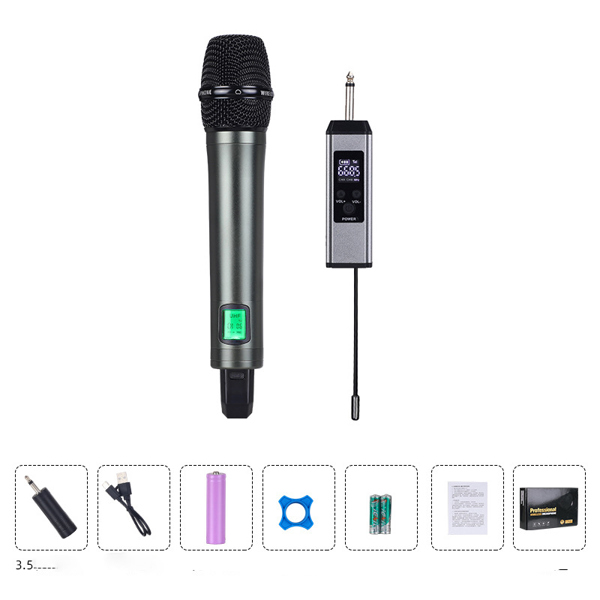 오디오 전문 가라오케 마이크 야외 홈 노래 사운드 카드 라이브 방송 장비 무선 다이나믹 마이크 : 제이피시스템직구
