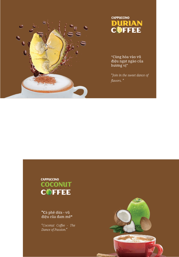 a cafe 카푸치노 코코넛커피x2팩(18gx12개) 총24개 : 블루솔트앤카페