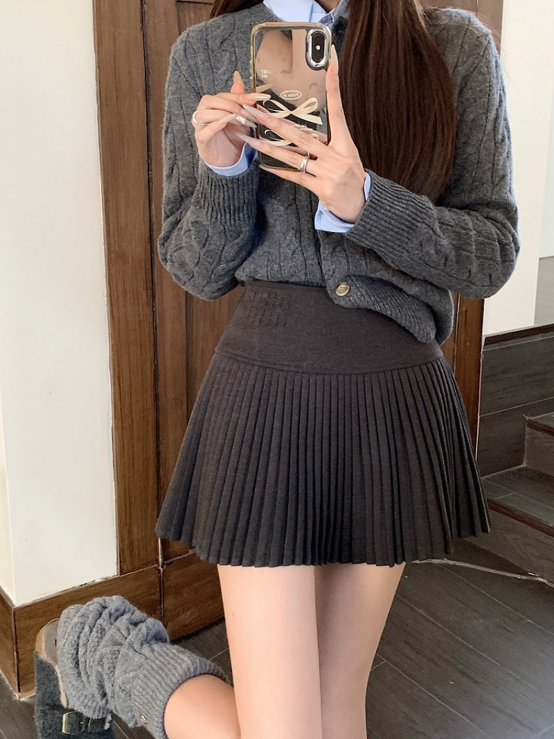 [핏보장] 러블리 미우 스커트  A라인 치마 : real pearl