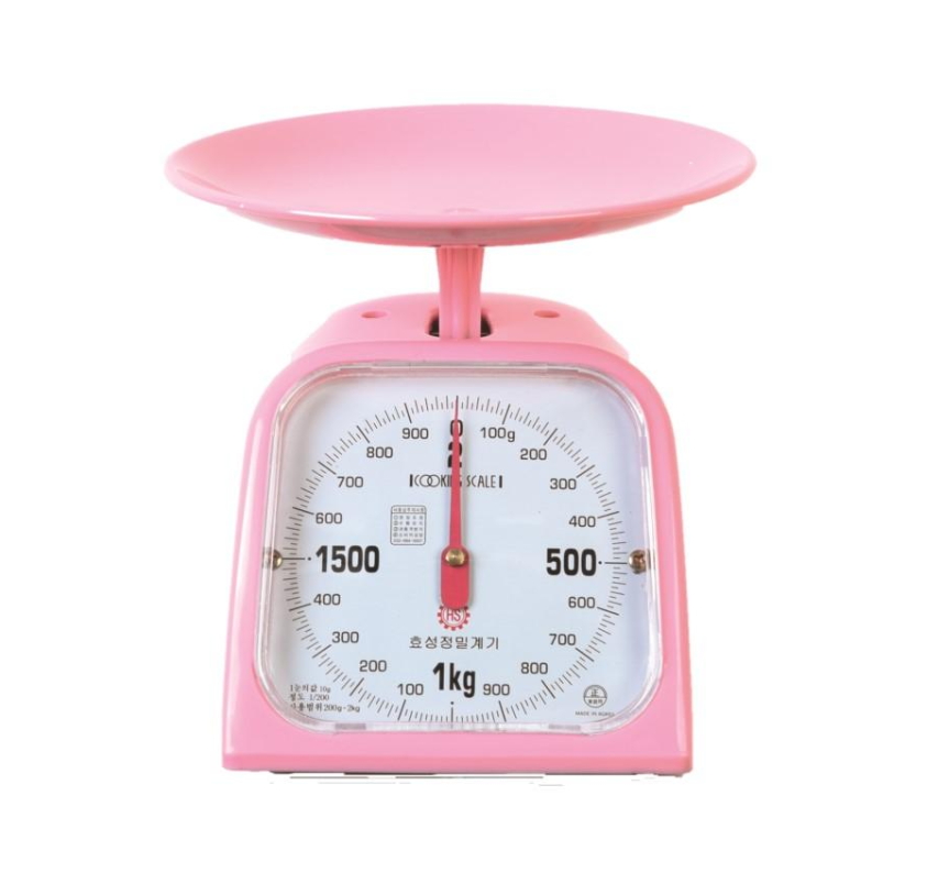 주부저울 500g 1kg  2kg  주방지시저울 효성정밀계기 : 현대공구