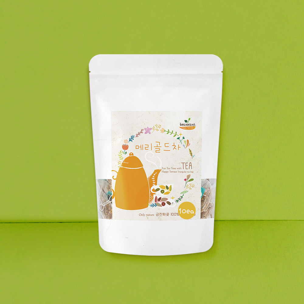 국산 볶은 작두콩차 티백 10개입 : 해피테라스