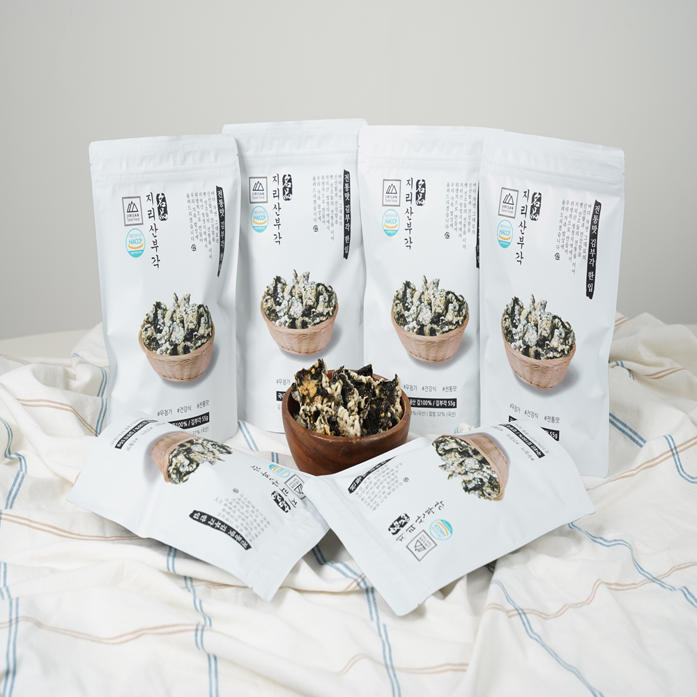 남원 지리산부각 전통 김부각 55g x 6팩 +N pay 5% : 지리산부각