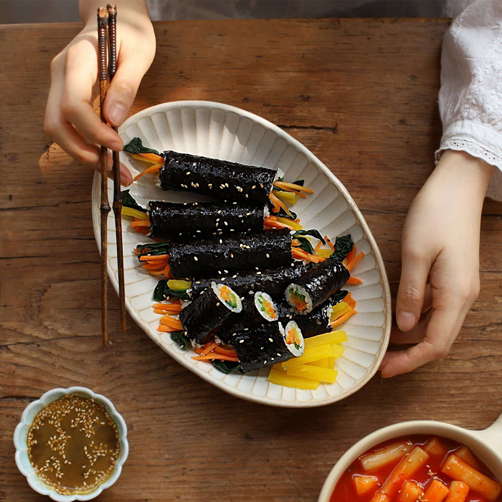 장도담 특제소스와 생와사비 고창 풍천 장어 김밥 간편 밀키트 1인분 : 장도담