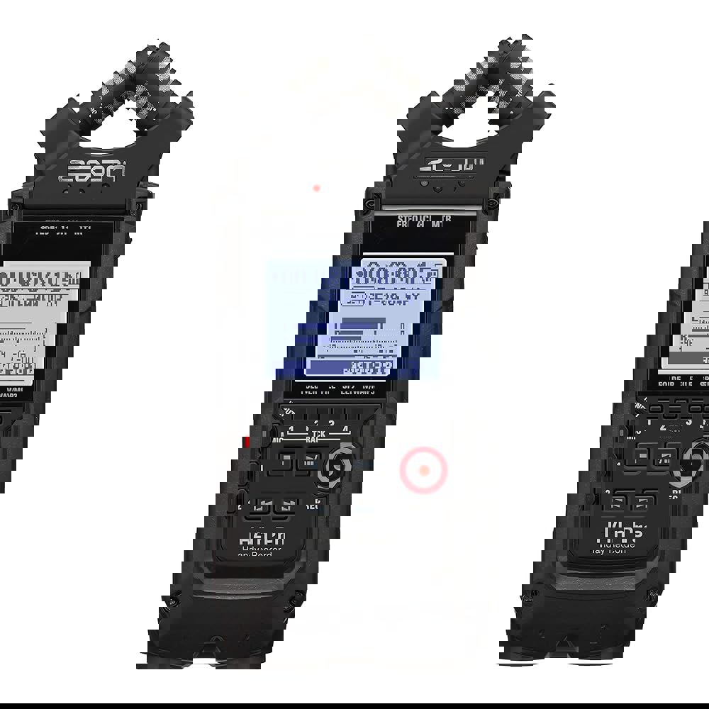 TASCAM Zoom H4n Pro 4트랙 휴대용 레코더 올 블랙 스테레오 마이크 XLR / u201C 콤보 입력 2개 배터리 구동 스테레오용 /멀티트랙 음악... 
