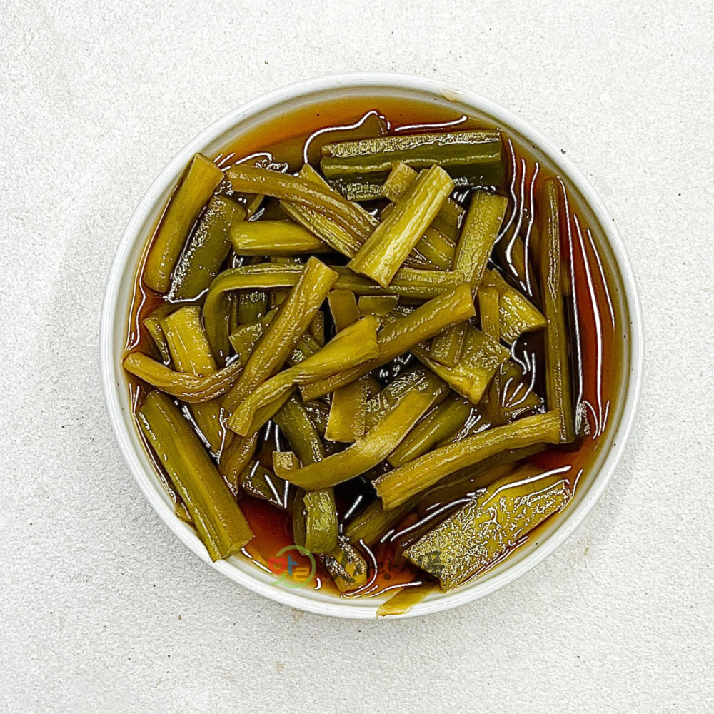 궁채 장아찌(울) 10kg 절임 식당 대용량 업소용 반찬 뚱채 줄기 상추 : 맛사랑식품