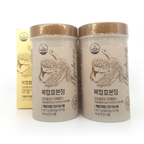 알로에마임 복합효본정 337.5g (500mg x 675정) - 2개 : 아하코스