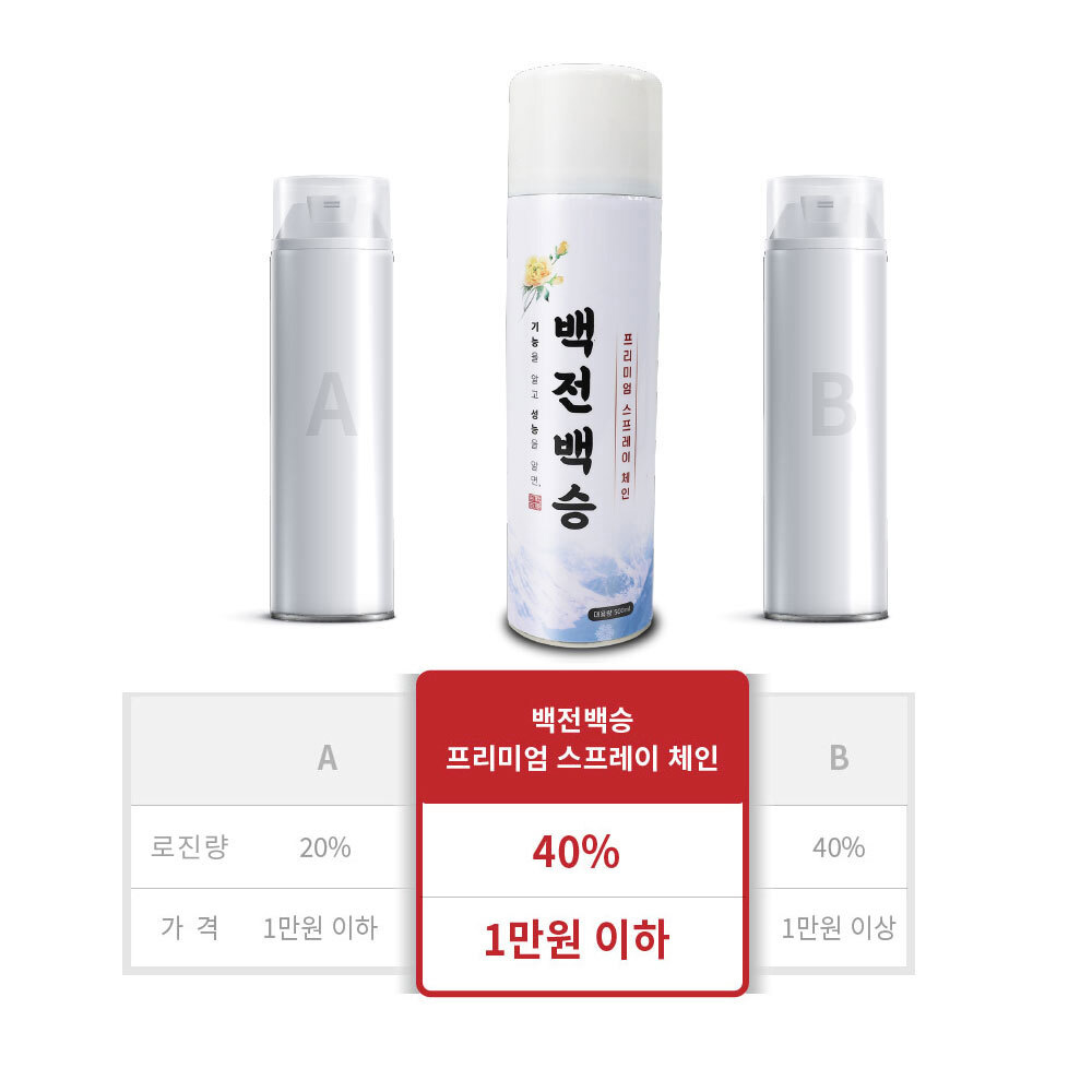 백전백승 프리미엄 스프레이 체인 사고예방 미끄럼 방지 눈길 안전 간편 악세사리 : 어른킹 쇼핑몰