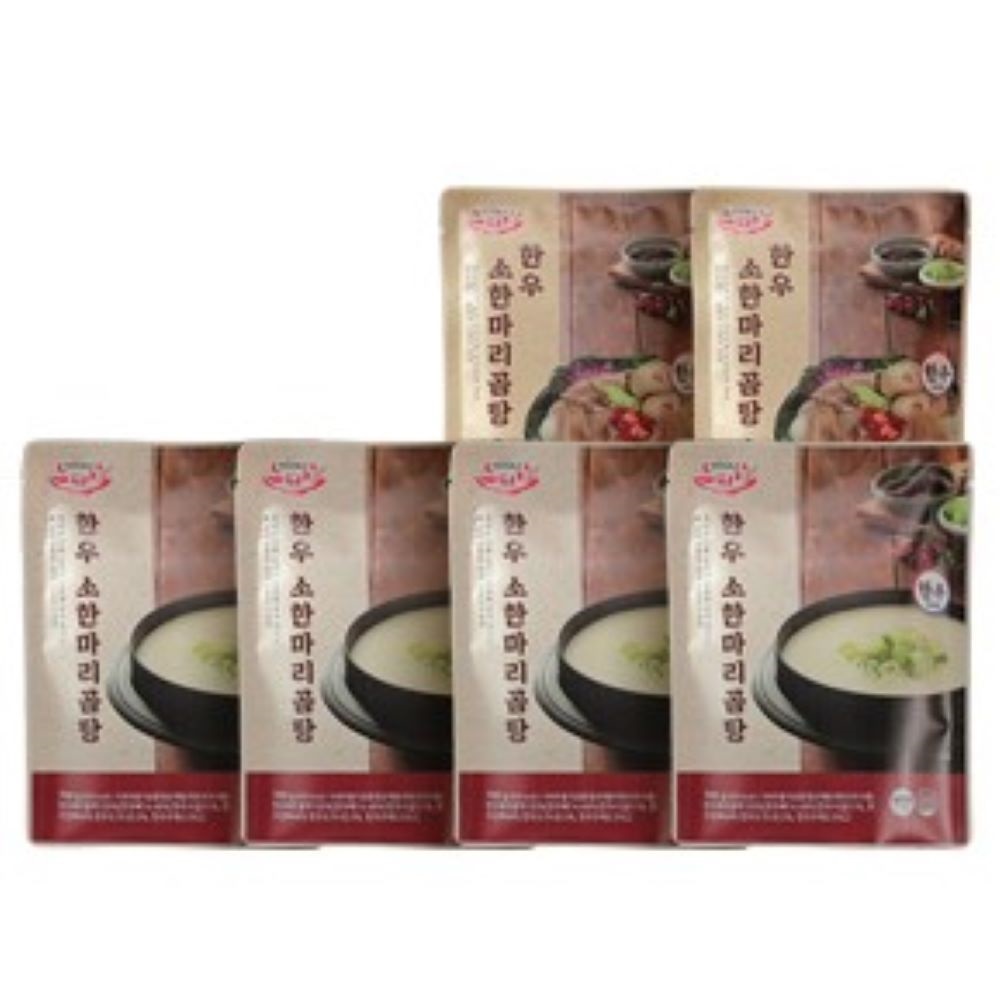 노다지 한우 소한마리곰탕 수육 : 생필모