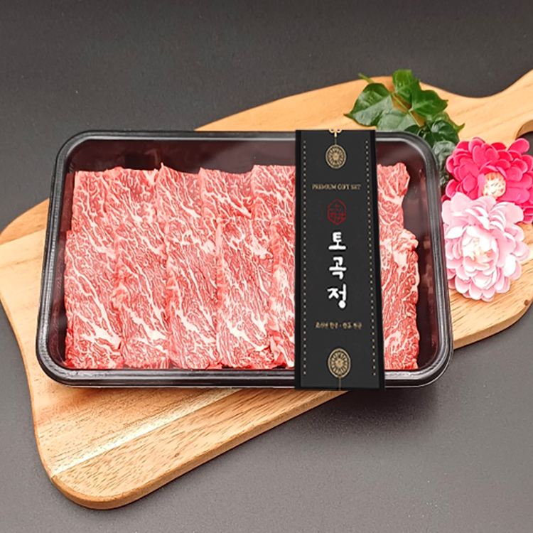 (토곡정)국내산 1+등급 한우 치마살 300g 1팩 HACCP인증 : 토곡정 강호식품