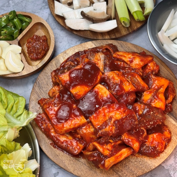 보성녹돈 삼겹불고기 300g : 장벽없는세상