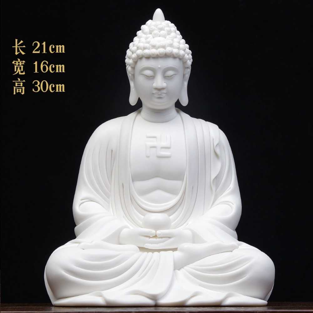 불상 석가모니 불교용품 명상 부처님 좌불 장식 부처 22cm : 퍼클글로벌