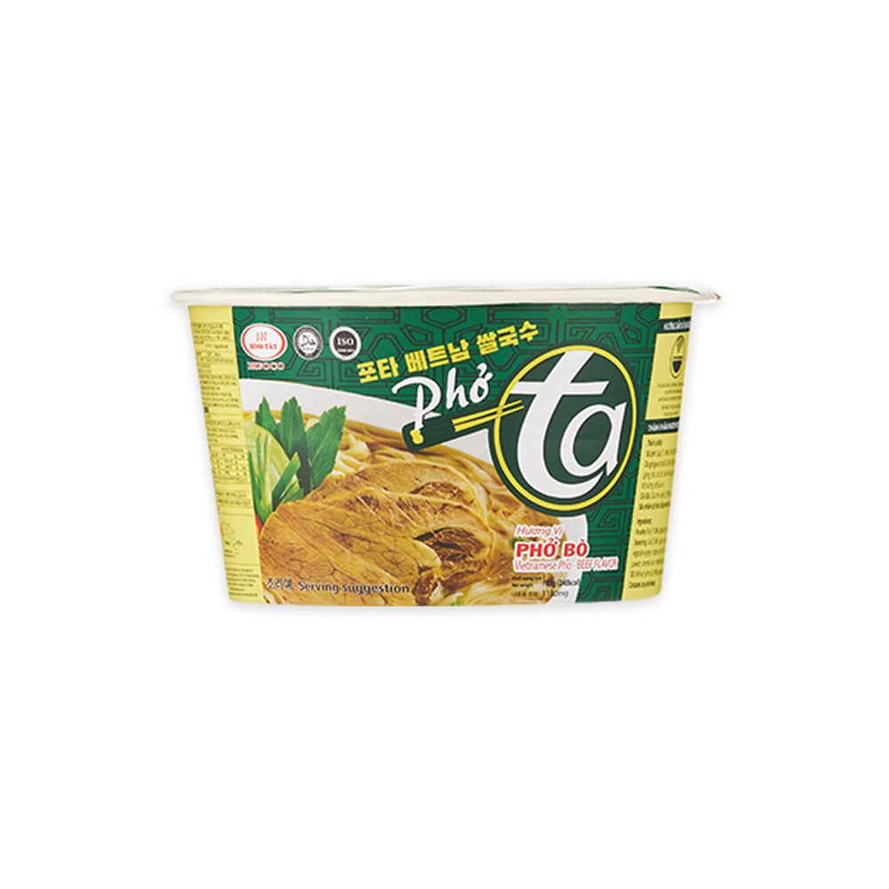 빈타이 포타 베트남 소고기 컵쌀국수(65g) 9개 : 아하굿마켓