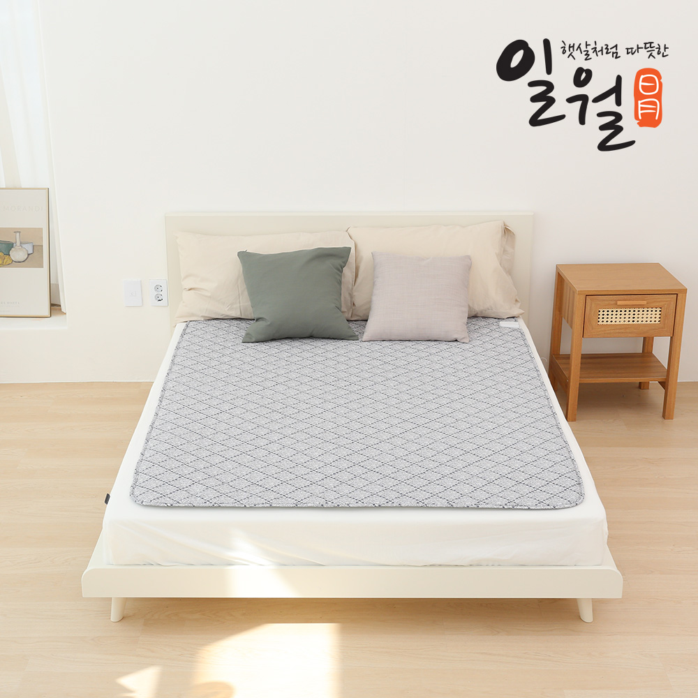 일월 카본매트 전기매트 탄소매트 전기요 블로썸 싱글+더블 세트 2color : 재핑타임