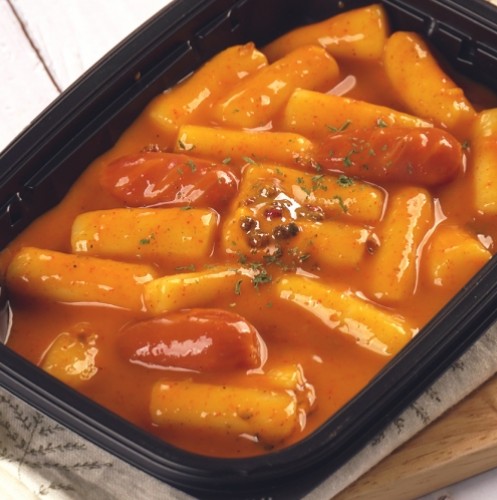 HACCP 서울마님 돌쇠간식 간편조리 떡볶이 골라담기 매콤, 아이간식 로제, 기름, 마라로제 먹방 : 왕도매뱅크