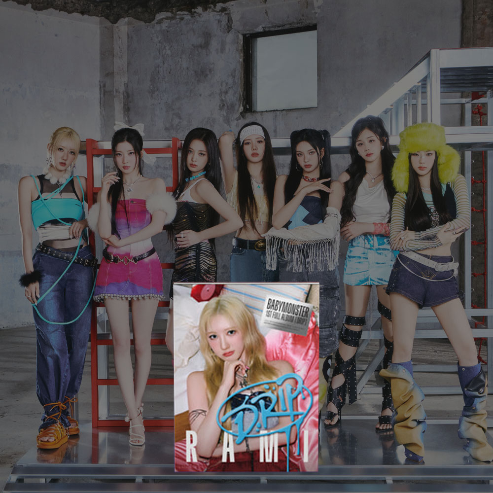 베이비몬스터 정규 1집 앨범 - DRIP YG TAG 버전 라미 : 스타포카마켓