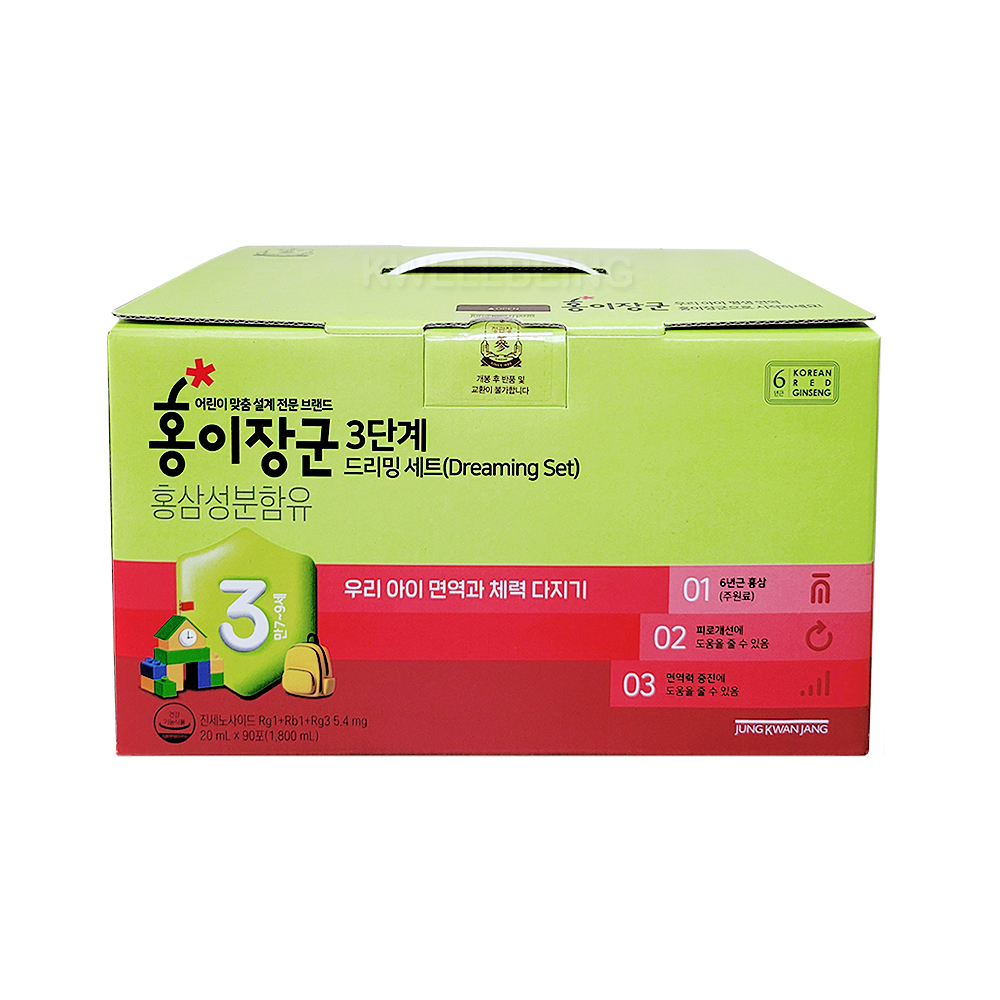 정관장 홍이장군 3단계 20mlx30포(파우치 30포) : 케이웰빙몰