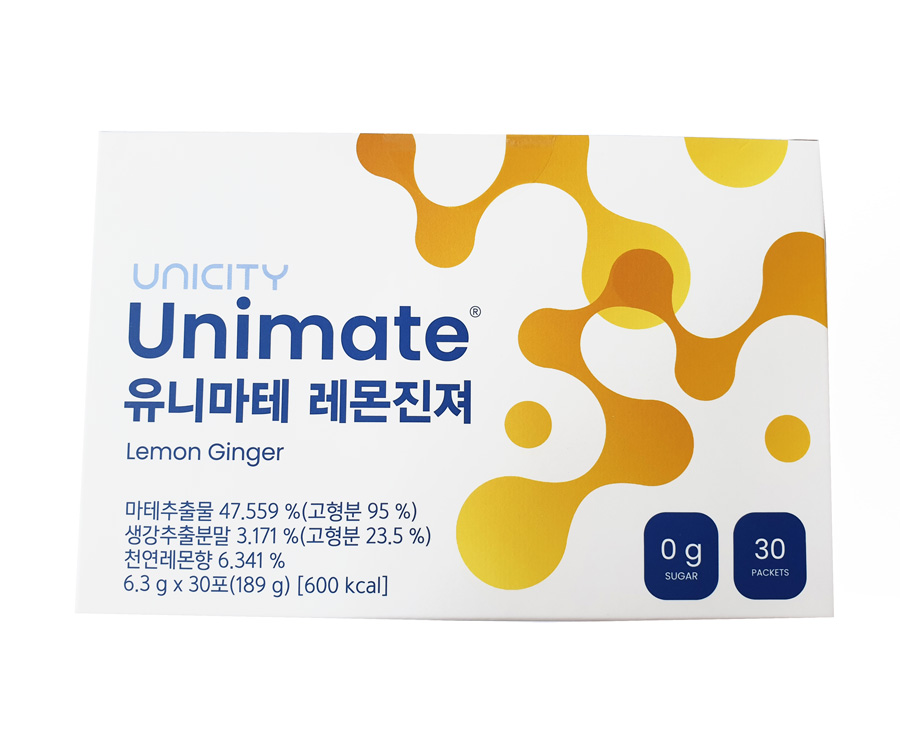 유니시티 유니마테 레몬진져 레몬진저 6.3g x 30포 : 뉴트리템테이션