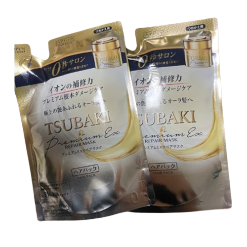 츠바키 헤어 팩 트리트먼트 리필 150g 2개 윤기부여, 모발영양, 모발강화 머릿결개선 : 나무 처럼