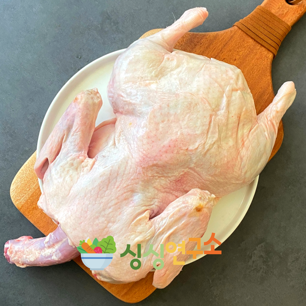 무항생제 유황오리 통오리 2kg 뼈없는 순살 오리고기 : 싱싱 연구소