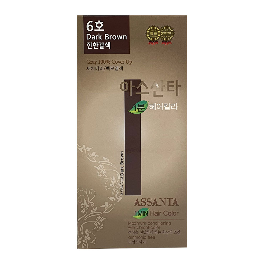 아스산타 1분 헤어칼라 염색약/새치염색 : 황씨네닷컴