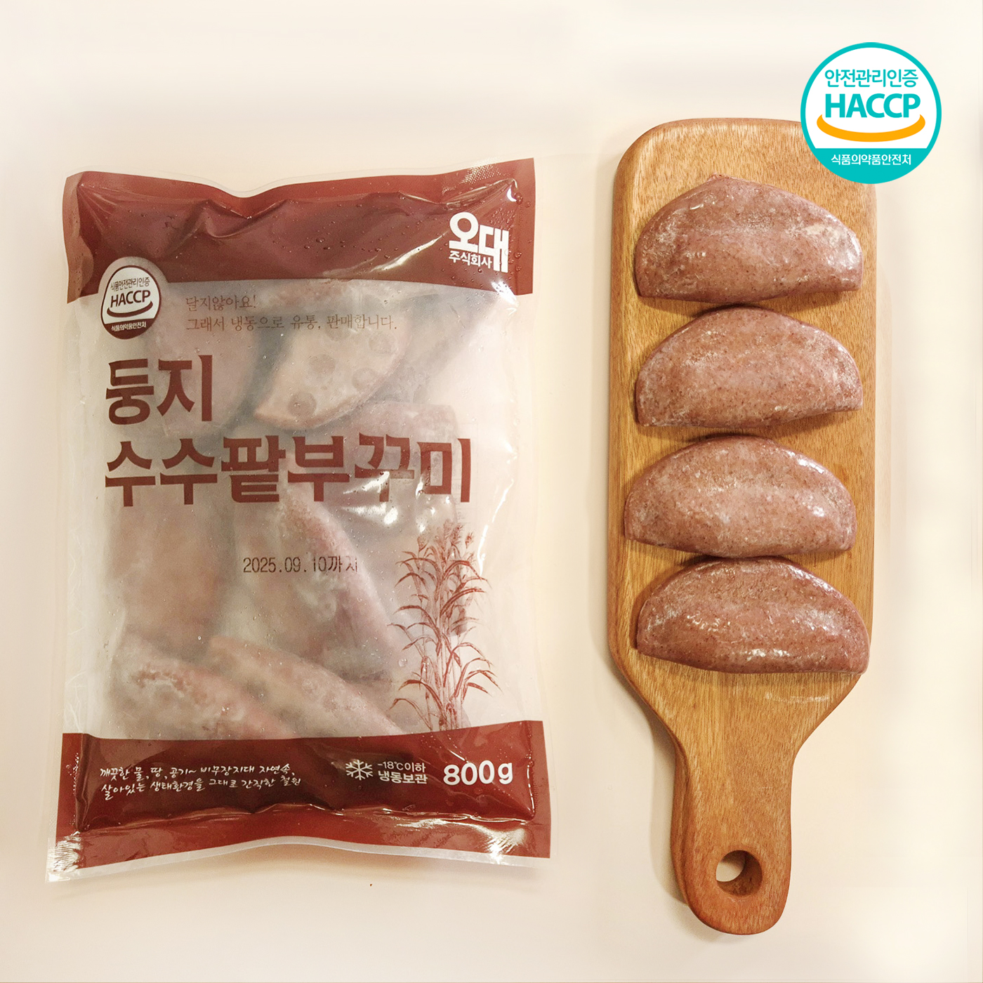 둥지 수수팥부꾸미 800g (5팩) : 오늘의농부