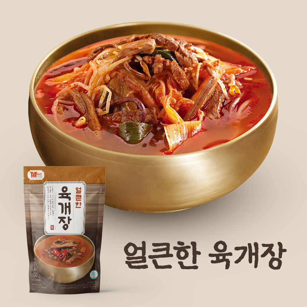 미트럭스 얼큰한 육개장 4팩 : 육미본가