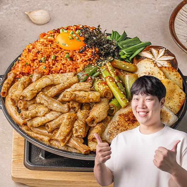 핵이득마켓 핵이득 한우 곱창구이 홍사운드 모듬구성 1kg 볶음밥포함 : 핵이득마켓
