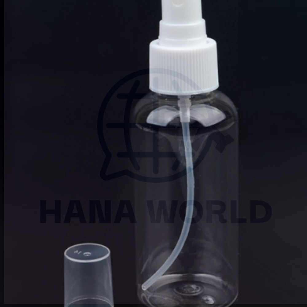 하나월 스프레이 투명 용기 120ml 여행용 공병 투명 용기 뚜껑 : 하나의 추천샵