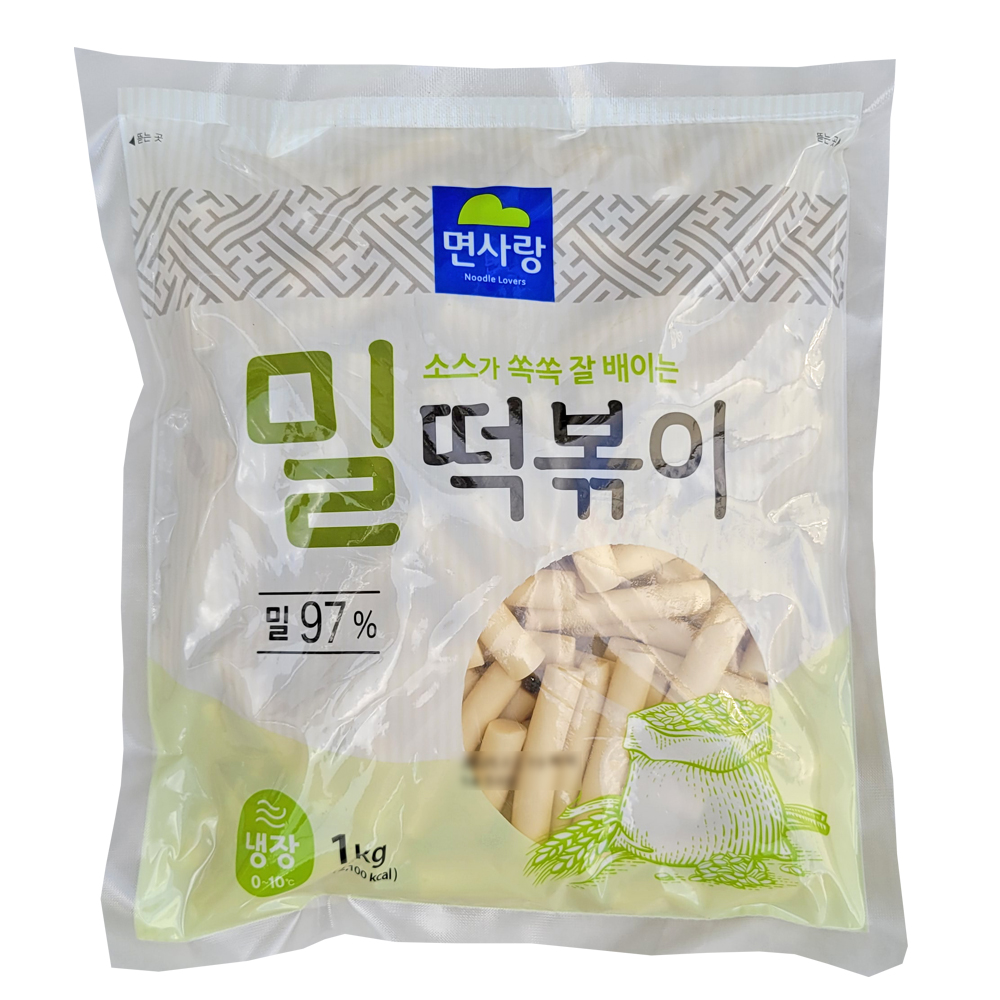 면사랑 밀떡볶이 1kg (냉장) 밀떡볶이떡 밀떡 : 먹는데 진심