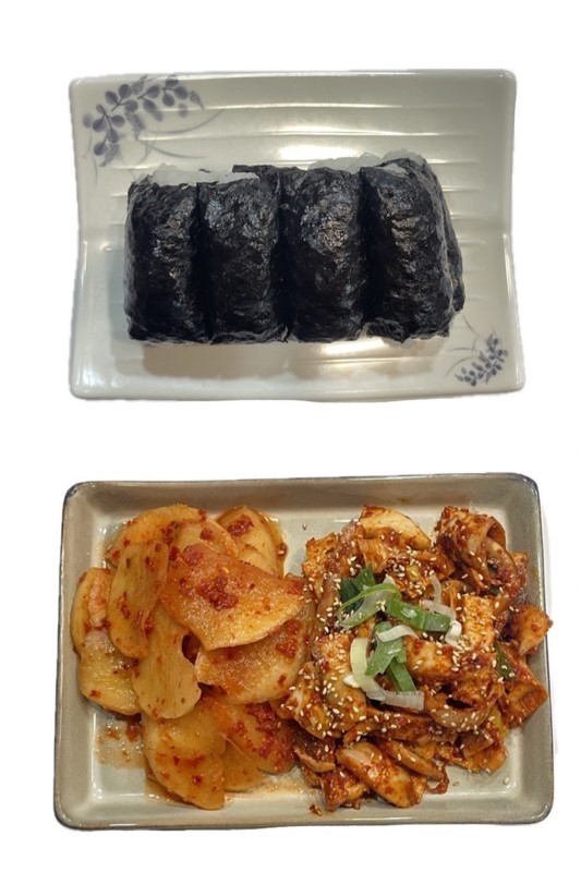 진주 노가네충무김밥,한가지메뉴의정성 [경남 진주맛집] 노가네 충무김밥 3인분 세트 등산음식 밀키트 단체음식 1개 : 노가네 충무김밥
