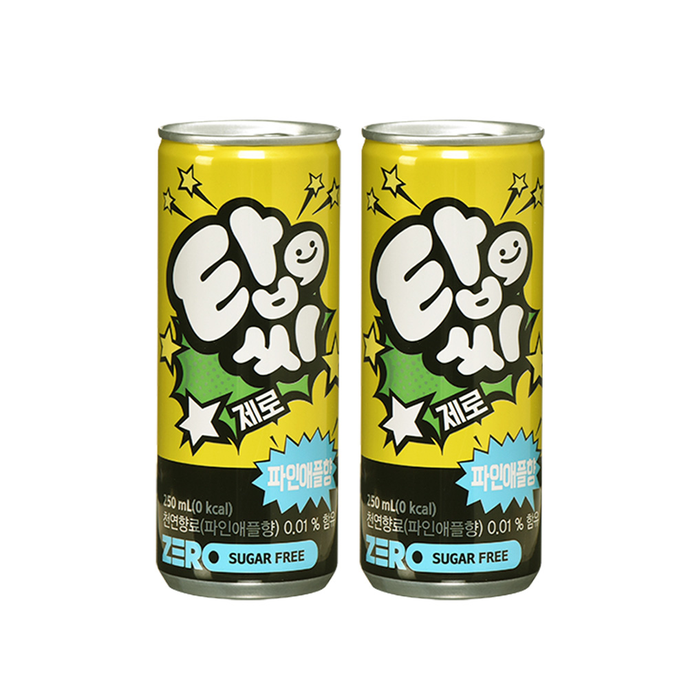 일화 탑씨 제로 파인애플, 250ml, 30개 : 일화본사 공식쇼핑몰