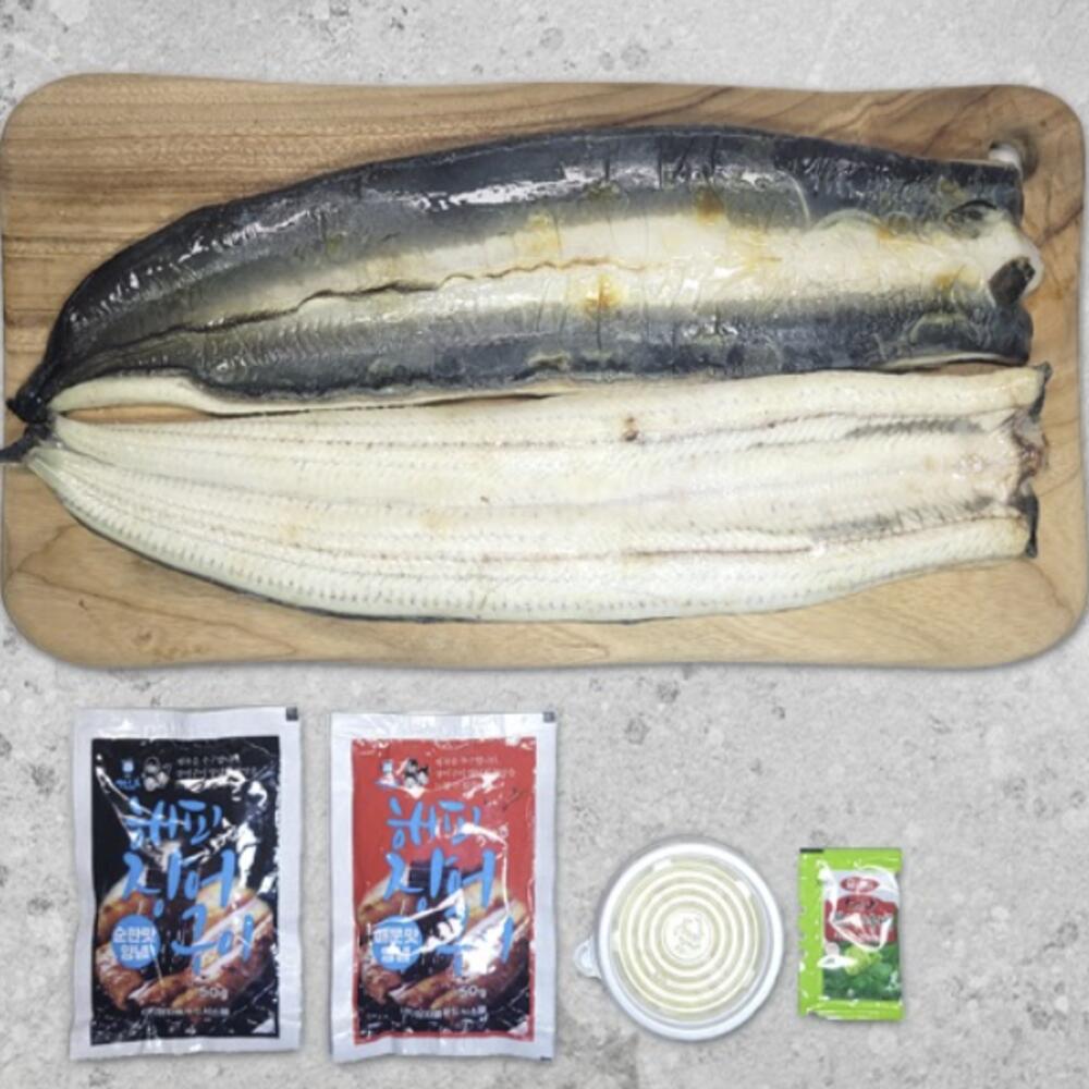 KJP마켓 국산 자포니카 손질 민물장어 1KG 손질후 700g 풍천장어초벌구이 : 주윤스토어