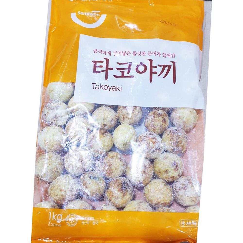 세미원 타코야끼 20gx50  업소용 : 지구본식품