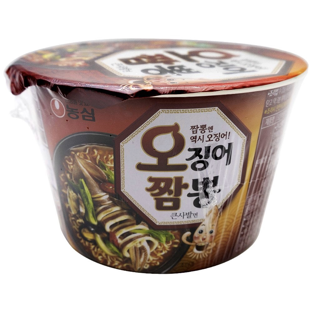 농심 오징어 짬뽕 큰사발 115g 16컵 : Dandelee