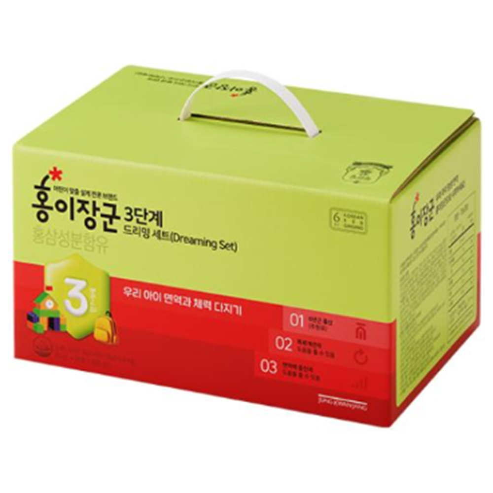 정관장 홍이장군 3단계 90포 드리밍세트 키즈 아이 어린이 홍삼 : 유익 상점