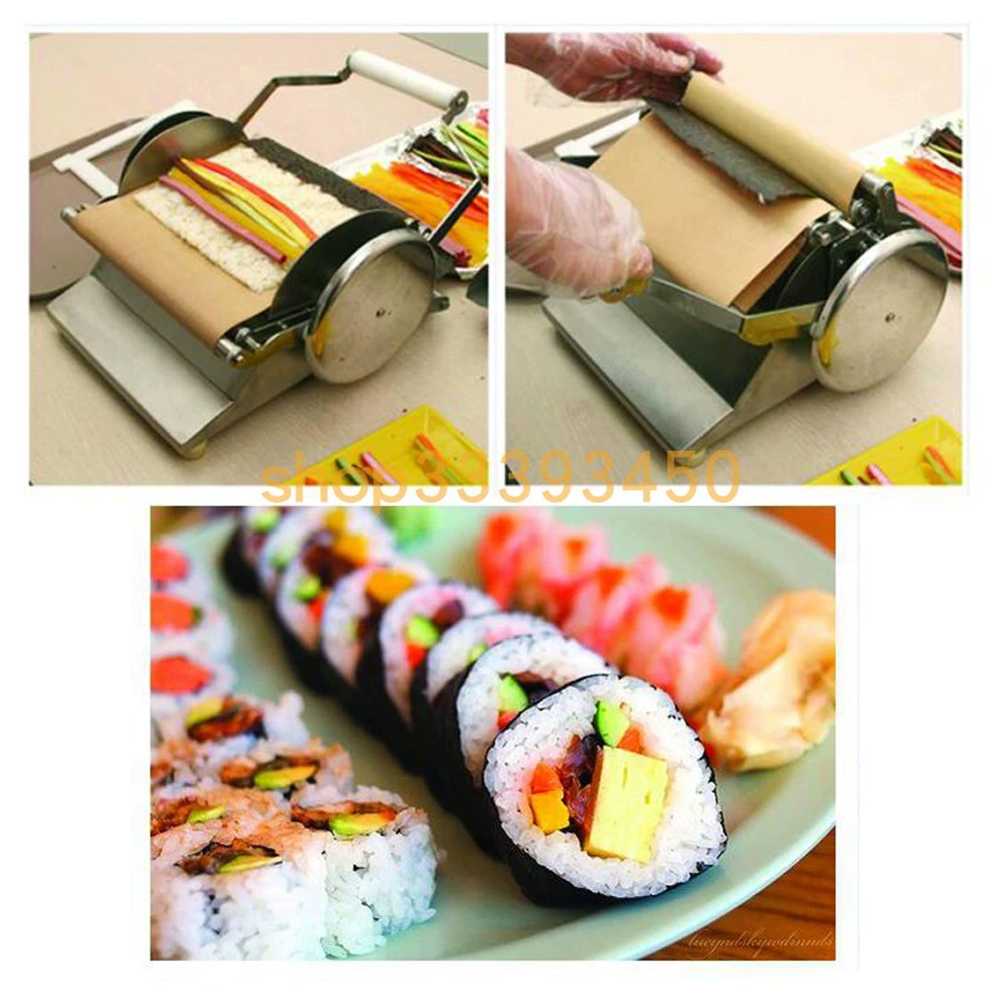 김밥 만드는 기계 분식집 말이 라운드 롤 스시 도시락 롤제작기계 : 텐더 라쿤 스토어