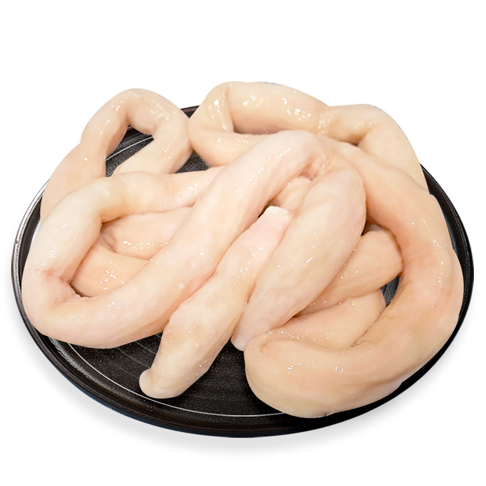 (배터짐)통통한 곡물 소대창 1kg 돼지 머리 편육 소곱창 막창 양대창 특양 염통 내장 : 배터짐