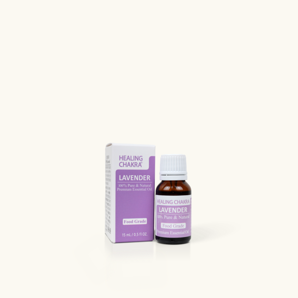 라벤더 천연 아로마 허브 에센셜 오일 식용 15ml 긴장완화 수면유도 피부 트러블 두피케어 : 나음힐링푸드
