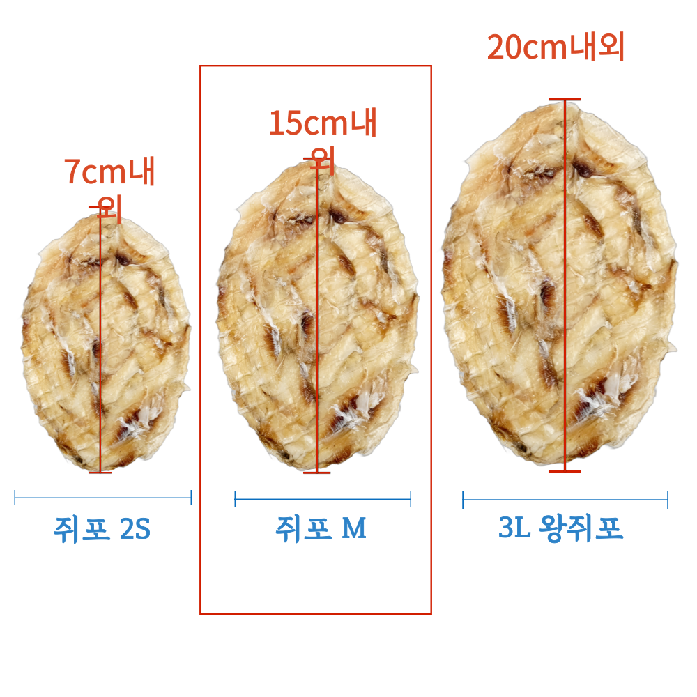 프리미엄 쥐포 대 350g내외 15장 : 내츄럴통상