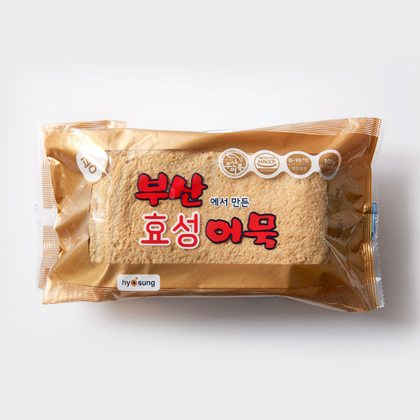 [효성어묵] 평 (25매입) 800g x 10개 무료배송 어육함량 68% 사각어묵 : 노마진푸드몰